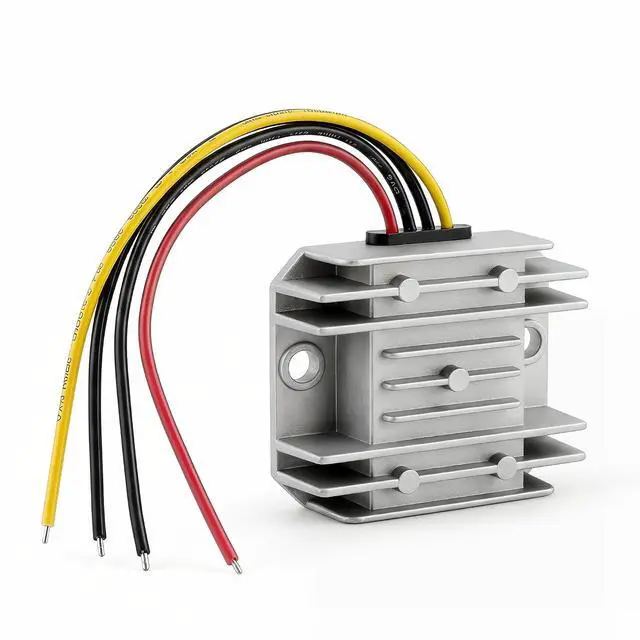 Main image of DC 12V 24V to 5V 5A 25W Auto Buck Power Converter DC Power Transformer | Aluminum Shell; Passive Cooling; Quiet Operation; High Efficiency; 100,000-hour lifespan; With Protection Funtion