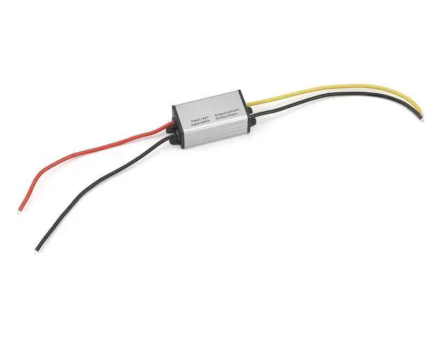 Main image of DC 12V to 8.4V 2A 16.8W Power Converter Auto Step-Down Power Module for Car | Small Size; Aluminum Shell; Passive Cooling; Quiet Operation; High Efficiency; 100,000-hour lifespan; Protective