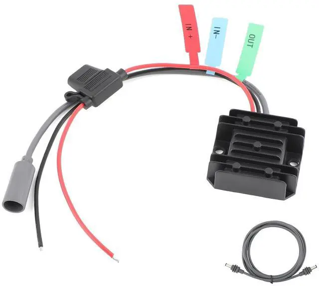Main image of DC 12V 24V to 30V Power Converter MAX 105W + 10m DC Male to Female Cable | Aluminum Shell; Passive Cooling; High Efficiency; 30,000-hour lifespan; With Protection Funtion; for Starlink MINI; with Fuse