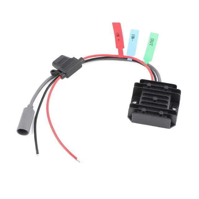 Alt view image 6 of 7 - DC 12V 24V to 30V Power Converter MAX 105W + 10m DC Male to Female Cable | Aluminum Shell; Passive Cooling; High Efficiency; 30,000-hour lifespan; With Protection Funtion; for Starlink MINI; with Fuse