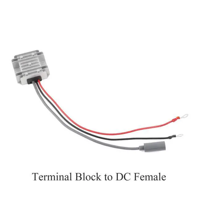 Alt view image 5 of 7 - DC 12V 24V to 48V Power Converter MAX 1.5A 72W+3m DC Male to Female Cable | Aluminum Shell; Passive Cooling; High Efficiency; 30,000-hour lifespan; With Protection Funtion; for Starlink MINI