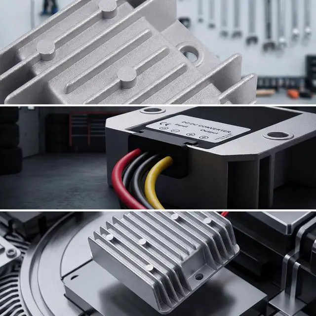 Alt view image 4 of 7 - DC 24V to 13.8V 5A 69W Auto Buck Power Converter DC Power Transformer | Aluminum Shell; Passive Cooling; Quiet Operation; High Efficiency; 100,000-hour lifespan; With Protection Funtion