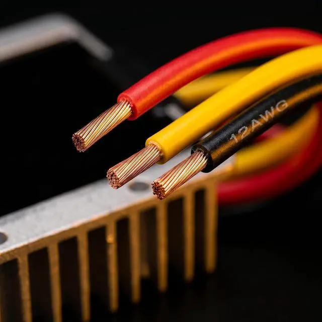 Alt view image 6 of 7 - DC 24V to 13.8V 40A 552W Auto Buck Power Converter DC Power Transformer | Aluminum Shell; Passive Cooling; Quiet Operation; High Efficiency; 100,000-hour lifespan; With Protection Funtion
