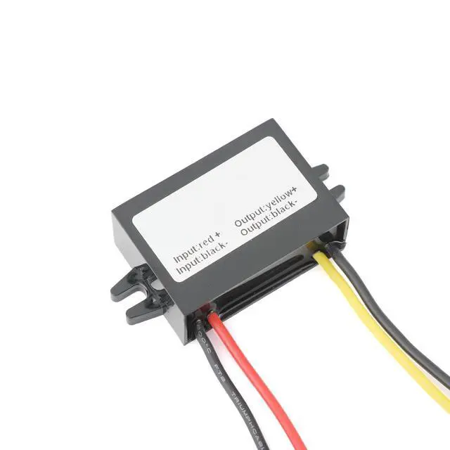 Alt view image 4 of 7 - DC 17V-100V to 12V 3A 36W DC Step-Down Power Converter Power Transformer | ABS Shell; Passive Cooling; Quiet Operation; High Efficiency; 100,000-hour lifespan; With Protection Funtion