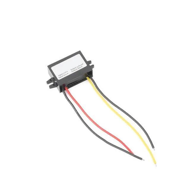 Alt view image 6 of 7 - DC 8V-100V to 5V 3A 36W DC Step-Down Power Converter Power Transformer | ABS Shell; Passive Cooling; Quiet Operation; High Efficiency; 100,000-hour lifespan; With Protection Funtion
