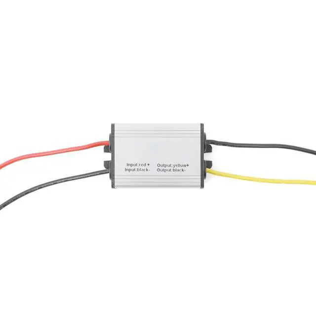 Alt view image 2 of 6 - DC 8V-100V to 5V 3A 15W DC Step-Down Power Converter Power Transformer | Aluminum Shell; Passive Cooling; Quiet Operation; High Efficiency; 100,000-hour lifespan; With Protection Funtion