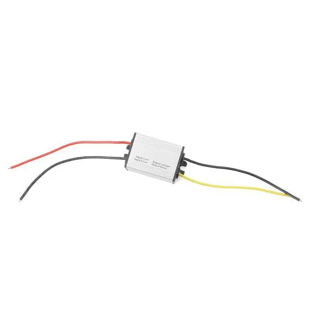 Alt view image 4 of 6 - DC 8V-100V to 5V 3A 15W DC Step-Down Power Converter Power Transformer | Aluminum Shell; Passive Cooling; Quiet Operation; High Efficiency; 100,000-hour lifespan; With Protection Funtion