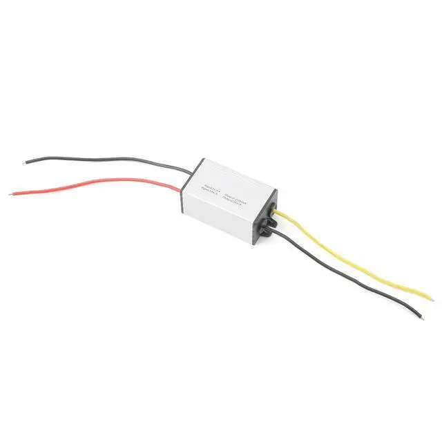 Alt view image 3 of 7 - DC 8-35V to 12V 2A 24W Buck-Boost Converter, Waterproof Voltage Regulator | Aluminum Shell; High Efficiency; 100,000-hour lifespan; Protection Funtion; For Car, Truck, RV, Motorcycle, Golf Cart, Ship