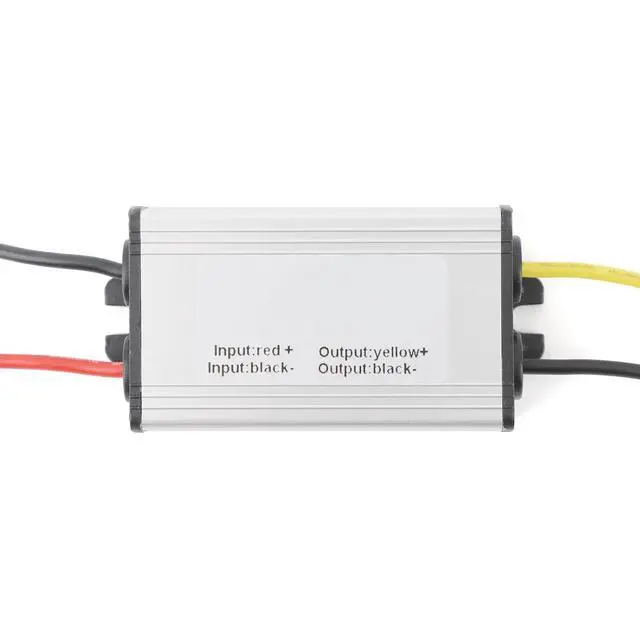 Alt view image 4 of 7 - DC 8-35V to 12V 2A 24W Buck-Boost Converter, Waterproof Voltage Regulator | Aluminum Shell; High Efficiency; 100,000-hour lifespan; Protection Funtion; For Car, Truck, RV, Motorcycle, Golf Cart, Ship