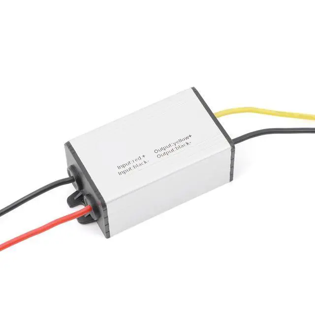 Alt view image 5 of 7 - DC 8-35V to 12V 2A 24W Buck-Boost Converter, Waterproof Voltage Regulator | Aluminum Shell; High Efficiency; 100,000-hour lifespan; Protection Funtion; For Car, Truck, RV, Motorcycle, Golf Cart, Ship