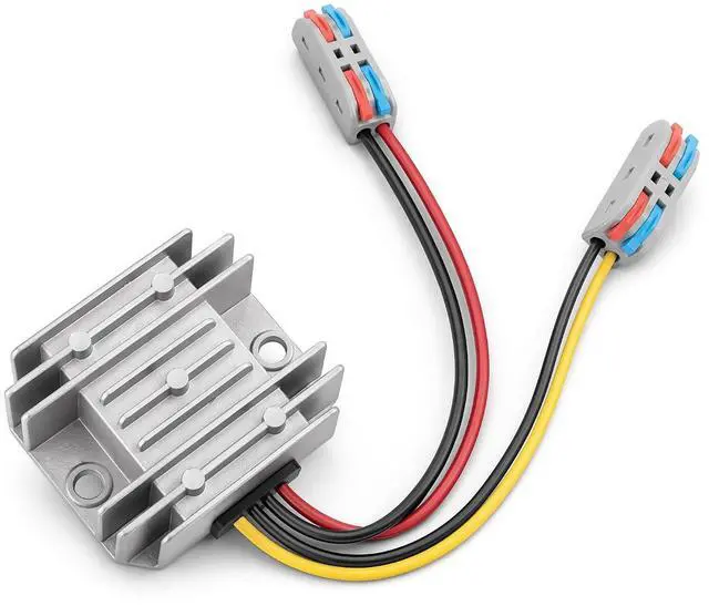 Main image of DC 12V24V to 6V 10A 60W DC Power Converter Transformer with Terminal Blocks | Aluminum Shell; Passive Cooling; Quiet Operation; High Efficiency; 100,000-hour lifespan; With Protection Funtion