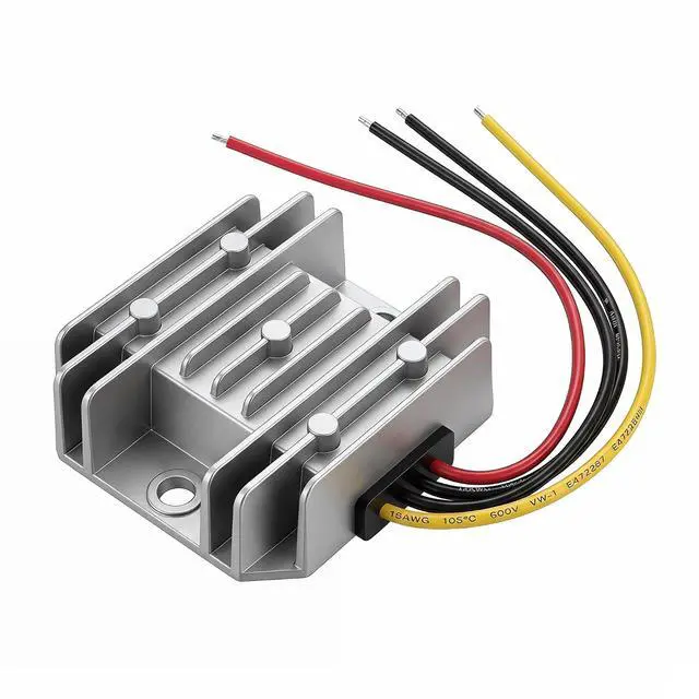 Main image of DC 48V to 5V 5A 25W Auto Buck Power Converter DC Power Transformer | Aluminum Shell; Passive Cooling; Quiet Operation; High Efficiency; 100,000-hour lifespan; With Protection Function