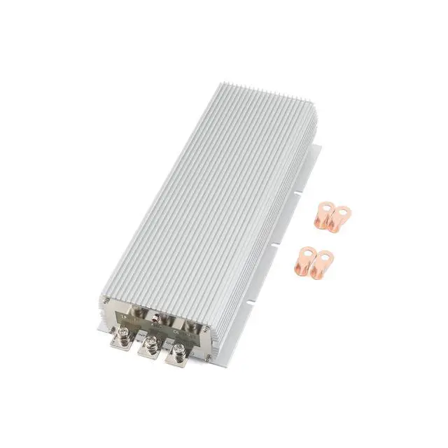 Alt view image 2 of 7 - DC 24V to 12V 120A 1440W Auto Buck Power Converter Power Transformer | Aluminum Shell; Passive Cooling; Quiet Operation; High Efficiency; 100,000-hour lifespan; With Protection Funtion