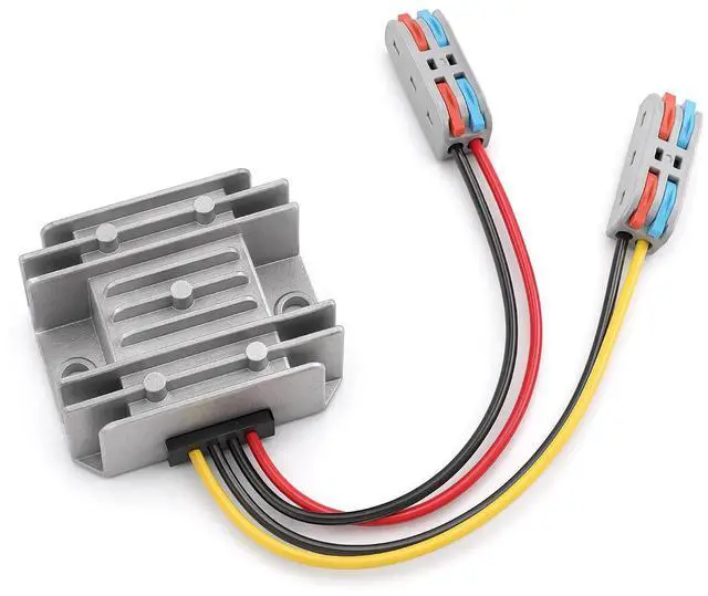 Main image of DC 24V to 12V 10A 120W (Type A) DC Power Converter with Terminal Blocks | Aluminum Shell; Passive Cooling; Quiet Operation; High Efficiency; 100,000-hour lifespan; With Protection Funtion