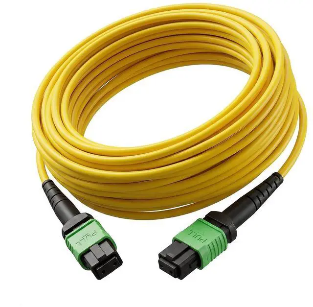 Main image of 40G MPO Fiber Optic Patch Cord 5m Single-mode 12 Cores UPC Type-B Sequence | High-Speed 40G, Female to Female Connector