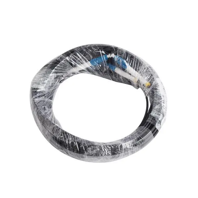 Alt view image 3 of 5 - UPC LC to LC Single Mode Outdoor Fiber Patch Cable 1310/1550nm 2 Core 10m | UV-resistant Jacket, Duplex, 0.3dB Insertion Loss, 5kg Tensile Strength, -40~85, 500+ Mating Cycles