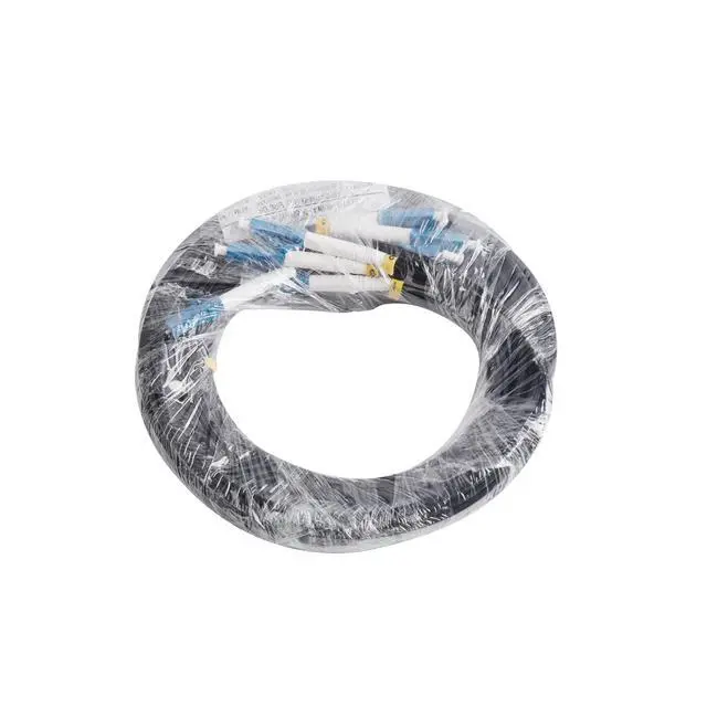 Alt view image 3 of 5 - 4 Core UPC LC to LC Single-Mode Fiber Patch Cable for Indoor 10m | 0.3dB Insertion Loss, 500+ Mating Cycles, Flexible Jacket, for FTTH