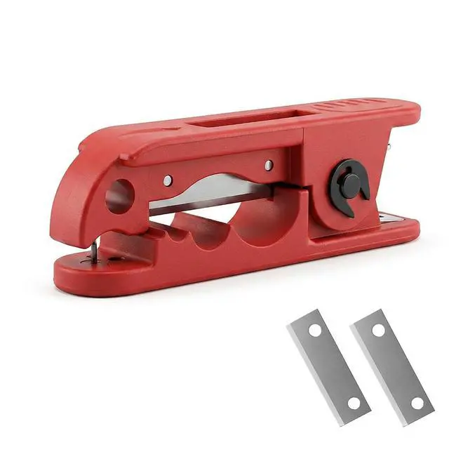 Main image of 1PCS Cable Wire Stripper + 2PCS Blades, Electrician Wire Stripping Tools | SK4 Steel Blade, For 4-240mm², Circular & Longitudinal stripping, Nylon Housing, For PVC Rubber Insulated Cables
