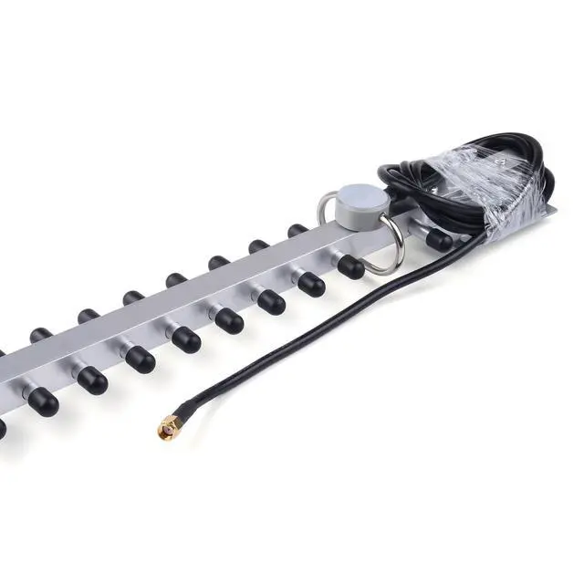 Alt view image 7 of 7 - 2.4GHz 25dBi 2400-2500MHz Outdoor Yagi Antenna RP-SMA Male Connector | Impedance 50; Max 30W; for Communication