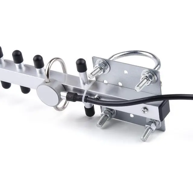 Alt view image 6 of 7 - 2.4GHz 25dBi 2400-2500MHz Outdoor Yagi Antenna with 5m Extension Cable | Impedance 50; Max 30W; for Communication