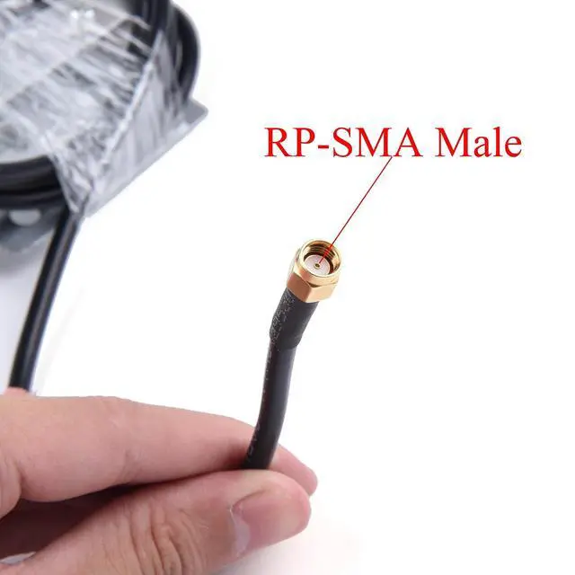 Alt view image 7 of 7 - 2.4GHz 25dBi 2400-2500MHz Outdoor Yagi Antenna with 5m Extension Cable | Impedance 50; Max 30W; for Communication