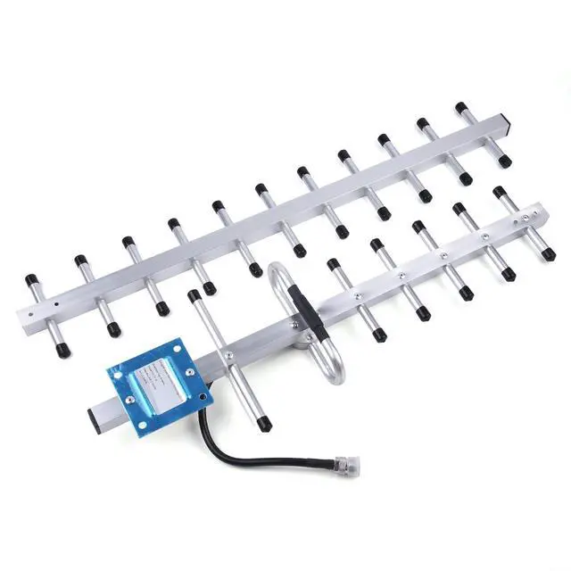 Alt view image 4 of 7 - 20dBi 4G LTE Yagi Antenna 824-2700MHz N Female with 30m Cable for Outdoor | 2G/3G/4G GSM UMTS LTE, Weatherproof, Directional Vertical Polarization, RG58 Cable, for Communication