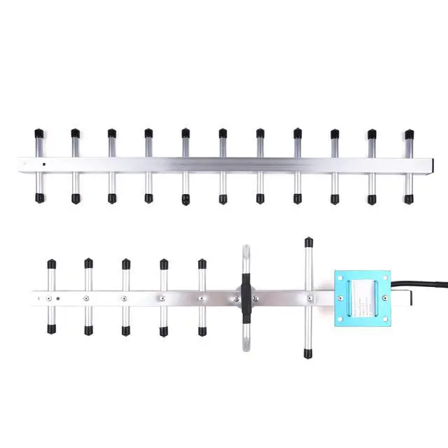 Alt view image 5 of 7 - 20dBi 4G LTE Yagi Antenna 824-2700MHz N Female with 30m Cable for Outdoor | 2G/3G/4G GSM UMTS LTE, Weatherproof, Directional Vertical Polarization, RG58 Cable, for Communication