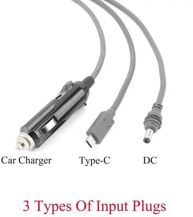 Alt view image 7 of 7 - for Starlink Mini 3-in-1 Power Cable 20m/65.62ft, Car Charger/Type-C/DC | 3-in-1 Cigarette Lighter/Type-C/DC input, 30V 2A 60W, Plug-and-Play, Copper Conductor, Wear-resistant Rubber Jacket