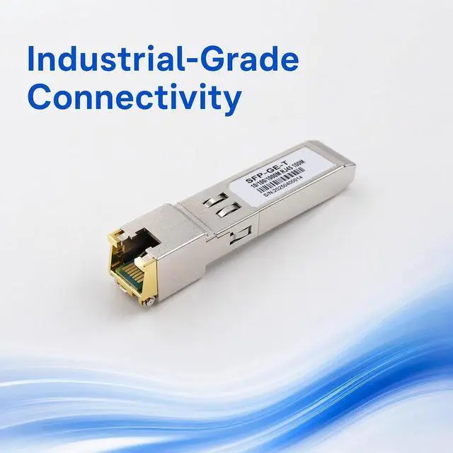 Alt view image 4 of 7 - 1.25G SFP to RJ45 Transceiver Module, Gigabit Copper SFP Module (2PCS) | 10/100/1000Mbps Adaptive, Hot Pluggable, High Compatibility