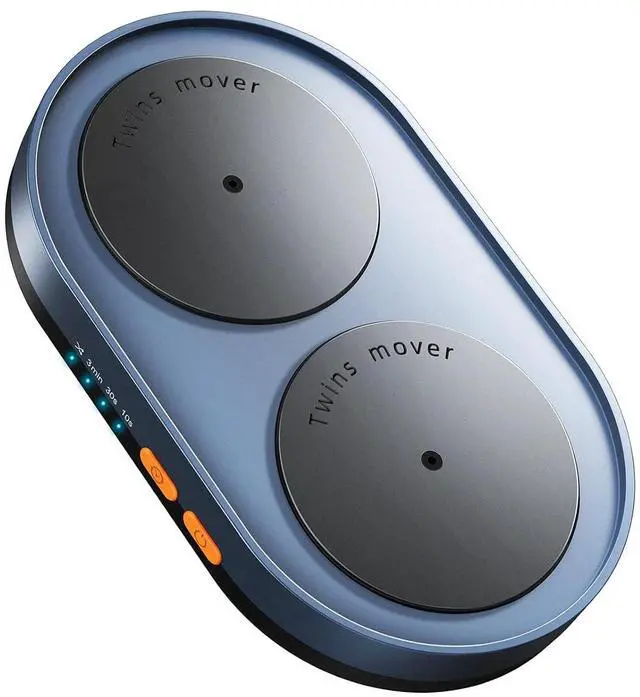 Main image of Dual Turntable Mouse Mover, Turbo 3 Mouse Jiggler with Adjustable Intervals, ON/Off Switch, Undetectable & Noiseless Mouse Shaker Simulate Realistic Mouse Movement for Secure Computer Activity