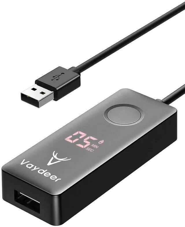 Main image of Automatic Mouse Jiggler Undetectable Mouse Mover Device with ON/Off Switch,Simulate Mouse Movement to Prevent The Computer from Entering Sleep Mode