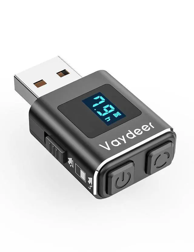 Alt view image 4 of 7 - Undetectable Mouse Mover M4 Metal Mini Mouse Jiggler, T5s Mouse Mover with Timer, Noiseless, Simulates Realistic Mouse Movement, Driver-Free,Keeps PC Active