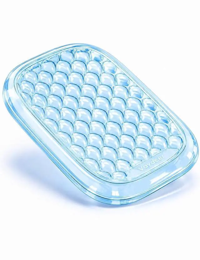 Main image of Clear Gel Elbow Pad for Desk, Ergonomic Arm Rest Cushion | Desk Wrist Rest for Keyboard and Mouse, Keyboard Wrist Pad for Computer and Laptop Typing, Gaming and Office Glacier Blue
