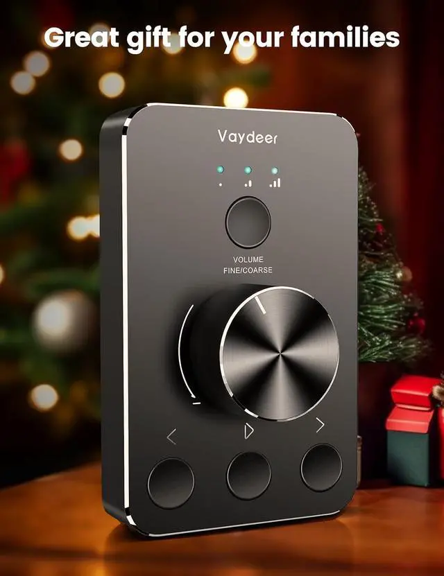 Alt view image 2 of 7 - Volume Control Knob with One-Click Mute Function and 3 Volume Control Modes, USB Volume Knob Multimedia Controller for Win 7/8/10/Mac, Gift for Festivals Loved Ones