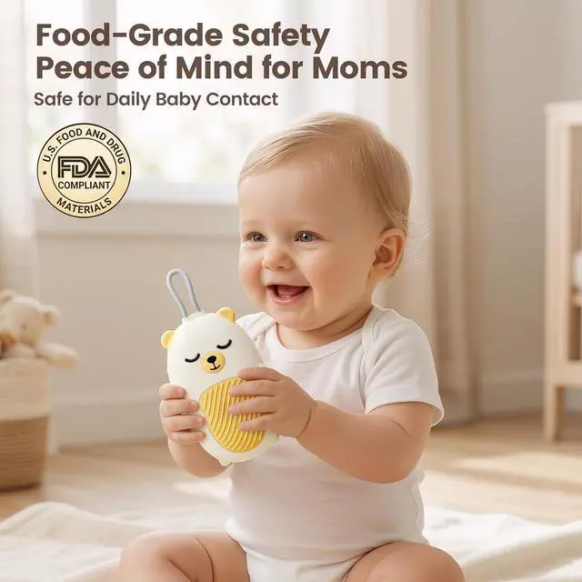 Alt view image 7 of 7 - Baby Sound Machine for Sleep, Portable White Noise Machine with 115 Sounds & 4 Growth Stages, Pregnancy to Toddler Sleep Soother for Newborns, Babies & Moms, Gift-Ready Design