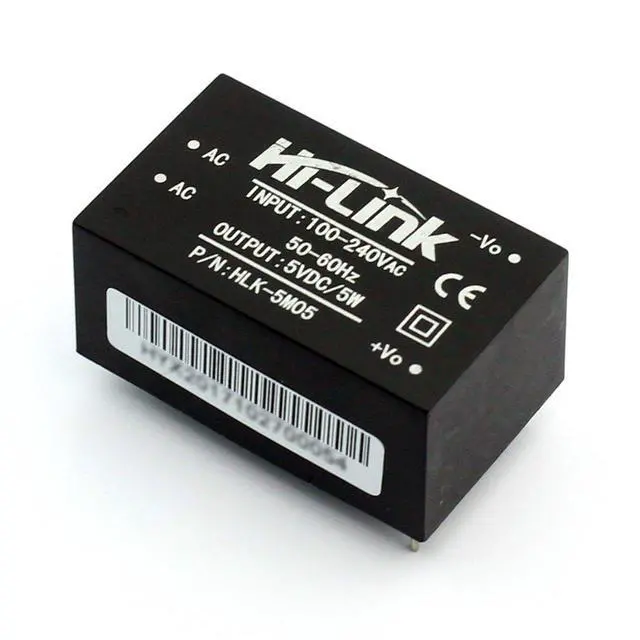 Alt view image 2 of 4 - HLK-5M05 AC DC 220V to 5V 5W 5Watt Isolated Switching Step-Down Power Supply Module Converter HLK 5M05