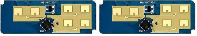 Main image of HLK-LD2450 24GHz Trajectory Sensor ISM Smart Home Human Movement Tracking Ra·DAR Induction Module Distance Angle Speed Measurement (1Piece) (Pack of 2)