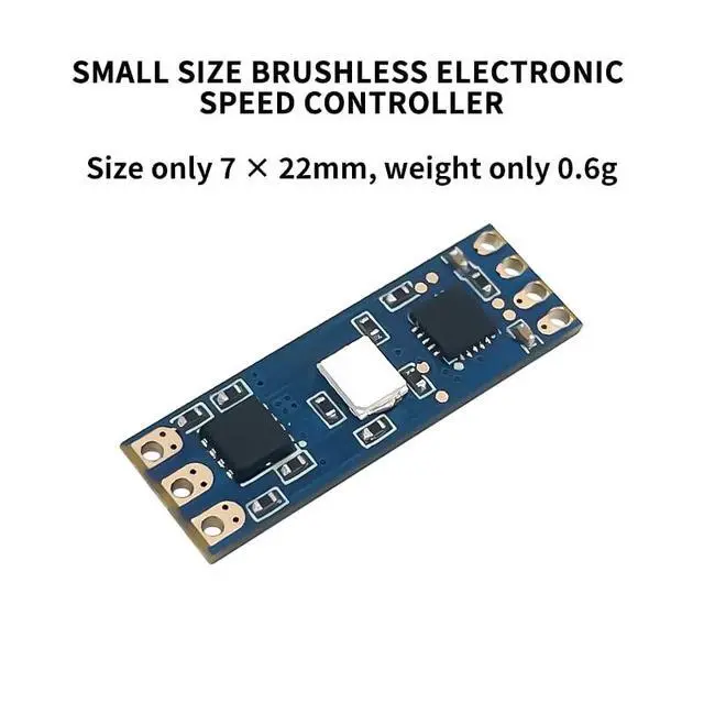 Alt view image 2 of 5 - HLK-DL03 Micro Brushless ESC Motor Governor Module 8A Motor Drive ESC Board for 1104 1106 1306 Brushless Motor (1Piece)