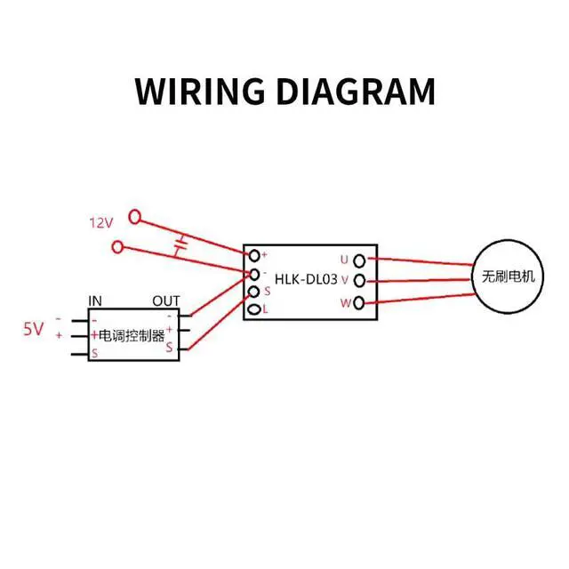 Alt view image 3 of 5 - HLK-DL03 Micro Brushless ESC Motor Governor Module 8A Motor Drive ESC Board for 1104 1106 1306 Brushless Motor (1Piece)
