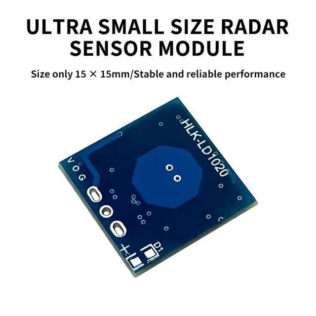 Alt view image 3 of 5 - HLK-LD1020 10g Micro Motion Intelligent Module Low Power Ra¡¤DAR Sensor (Module Without Pin)