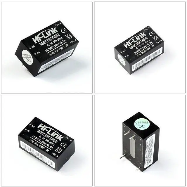 Alt view image 6 of 7 - HLK-PM01 AC-DC 220V to 5V Step-Down Power Supply Module Intelligent Household Switch Power Supply Module (10 PCS)