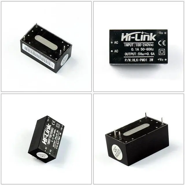Alt view image 7 of 7 - HLK-PM01 AC-DC 220V to 5V Step-Down Power Supply Module Intelligent Household Switch Power Supply Module (10 PCS)
