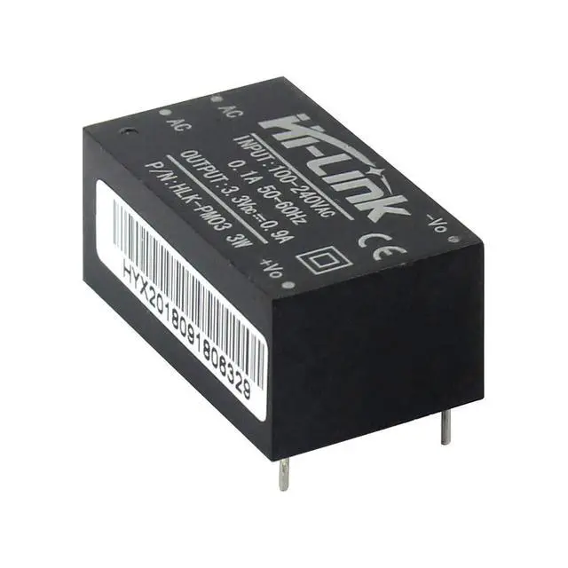 Alt view image 2 of 6 - 5PCS Hi-link Power Supply Module HLK-PM03 AC-DC 220V to 3.3V Step Down Buck Isolated Intelligent Household Switch Converter