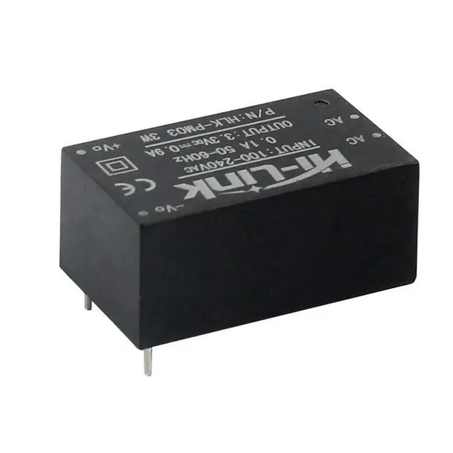 Alt view image 3 of 6 - 5PCS Hi-link Power Supply Module HLK-PM03 AC-DC 220V to 3.3V Step Down Buck Isolated Intelligent Household Switch Converter