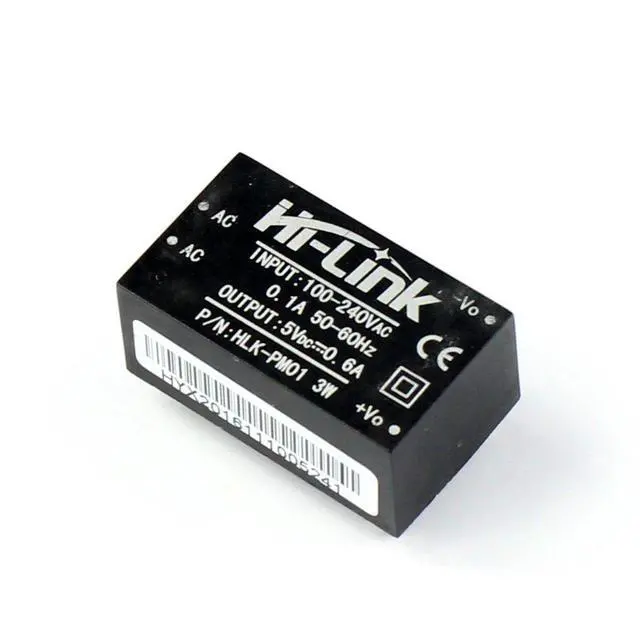 Alt view image 6 of 7 - 100 Pack HLK-PM01 AC-DC 220V to 5V Step-Down Power Supply Module Intelligent Household Switch Power Supply Module