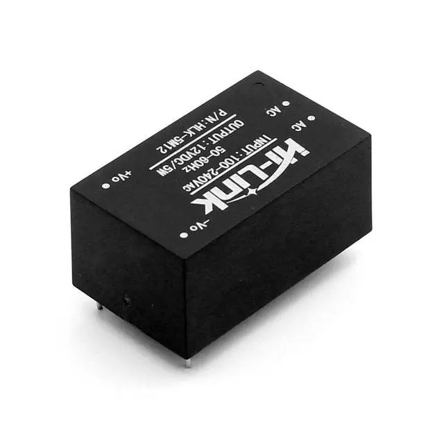 Alt view image 3 of 5 - HI-Link HLK-5M12 AC-DC 220V to 12V 5W Switching Power Supply HLK 5M12 Smart Home Module