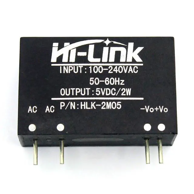 Alt view image 2 of 7 - 10pcs Mini Step-Down Power Supply Intelligent Household Switch Power Module HLK-PM01 HLK-5M05 10M05 HLK-2M05 AC DC 220V to 5V/3.3V/12V (HLK-2M05 5V 2W)
