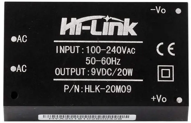 Main image of HLK-20M09 AC-DC 220V to 9V 20w Step-Down Power Supply Module Intelligent Household Switch Power Supply Module (2 PCS)