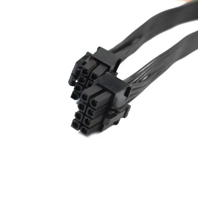 Alt view image 5 of 6 - Graphics Cable CPU 8Pin Power Supply Cable CPU 4+4pin Cables 18AWG 50cm/70cm for Great Wall Dragon Module 1250W (70cm)