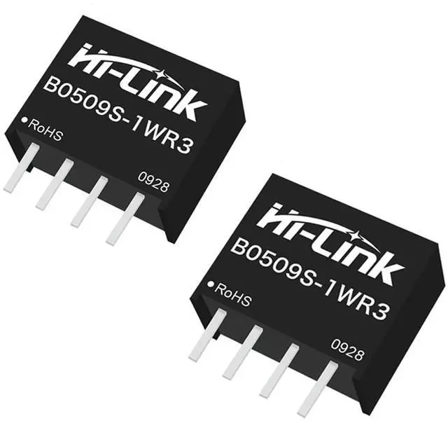Main image of 1WR3 42mA-1W DC-DC DC 1500VDC Isolation Power Module 2Pcs with Sustainable Short-Circuit Protection (B0509S-1WR3)